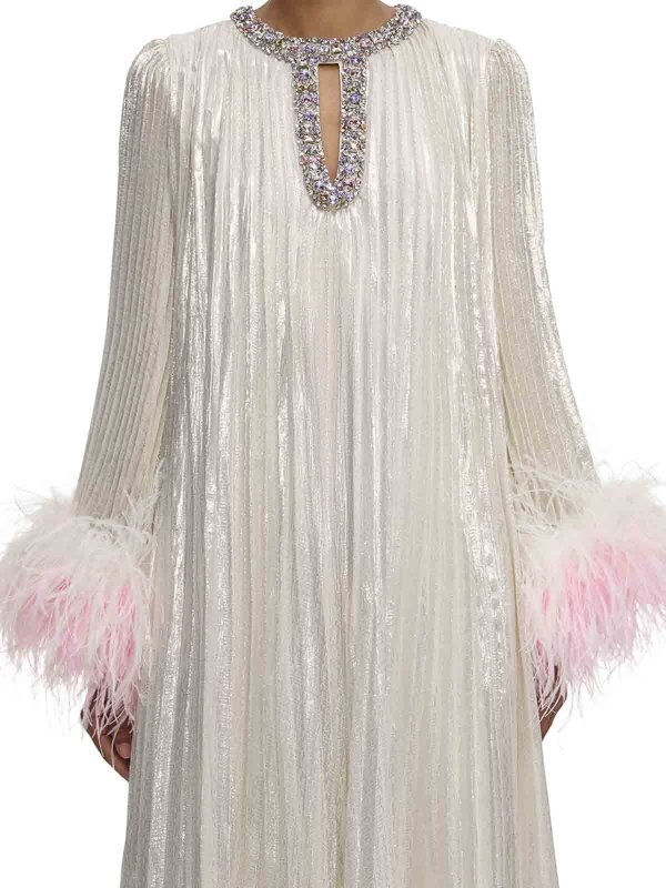 Maxikleid - Nude shop online: Self Portrait