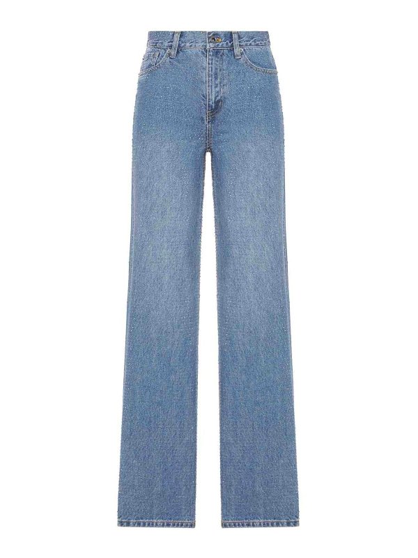 Self Portrait: ストレートジーンズ - ストレートジーンズ - ブルー