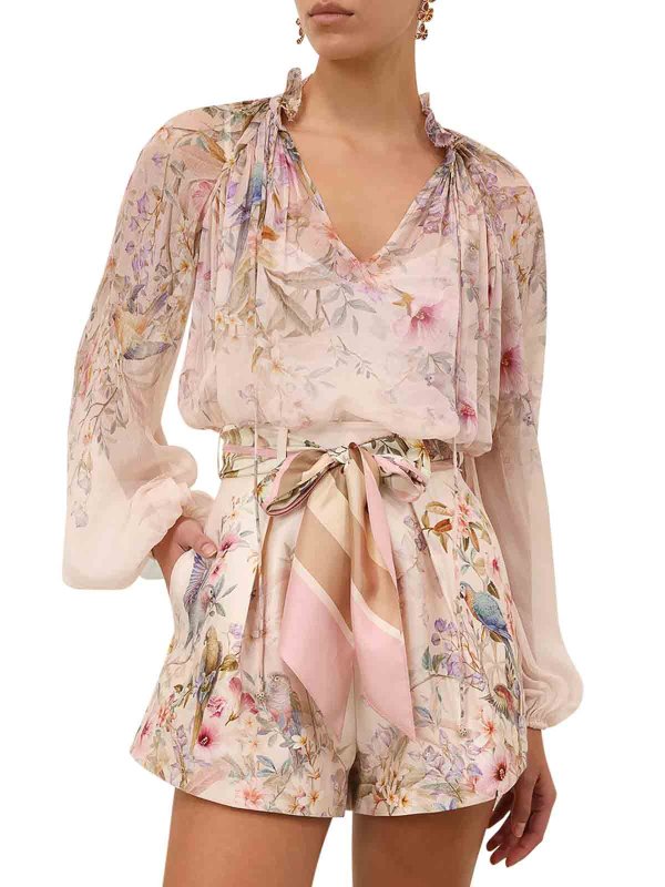 The Best Shops ZIMMERMANN: Blusen - Bluse - Nude