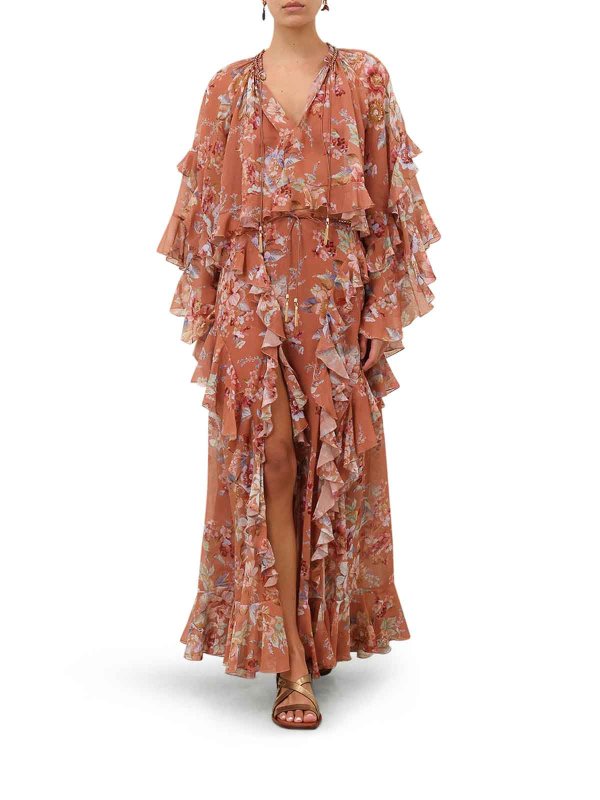 ZIMMERMANN: ニーレングススカート＆ミディ丈 online - 膝丈/ミディスカート - マルチカラー