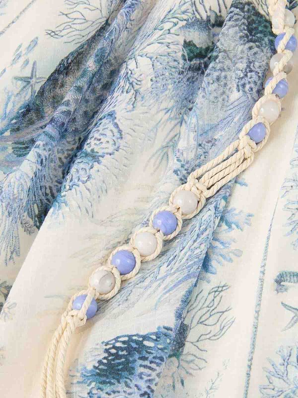 The Best Shops ZIMMERMANN: 膝丈/ミディスカート - ブルー