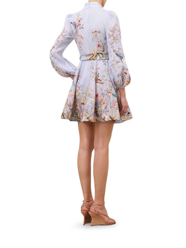 The Best Shops ZIMMERMANN: Kurze Kleider - Kurzes Kleid - Blau