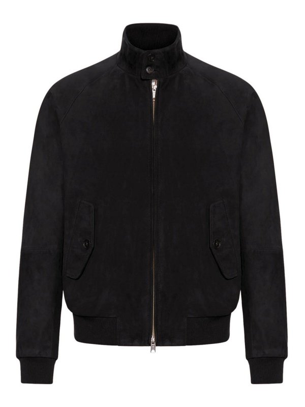 BARACUTA: leather jacket - G9 Suede Jacket