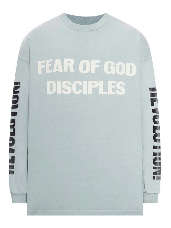 FEAR OF GOD: t-shirts - Disciple Long-Sleeved T-Shirt