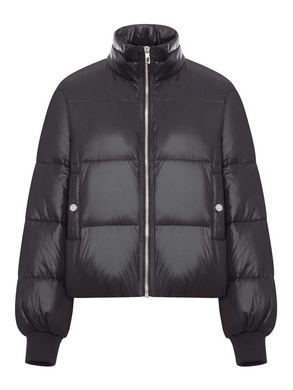 GANNI: padded jackets - Short Padded Jacket