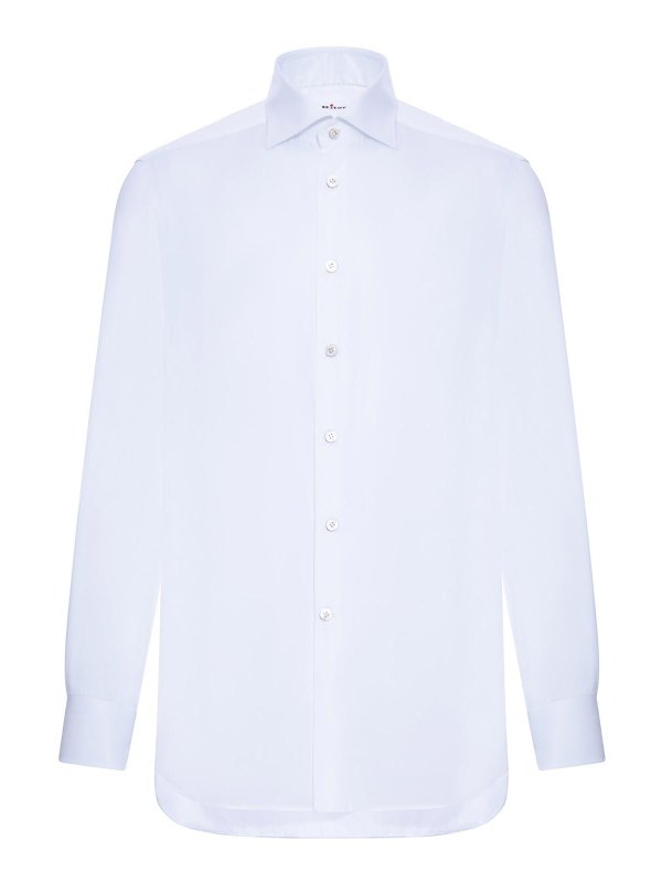 KITON: Chemises - Chemise - Bleu