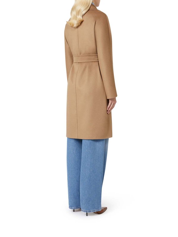The Best Shops Max Mara: ニーレングスコート - 膝丈コート - ヌードカラー