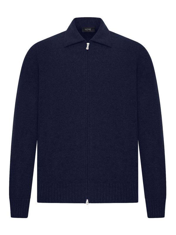 NOME: giacche casual - Giacca in cashmere con zip