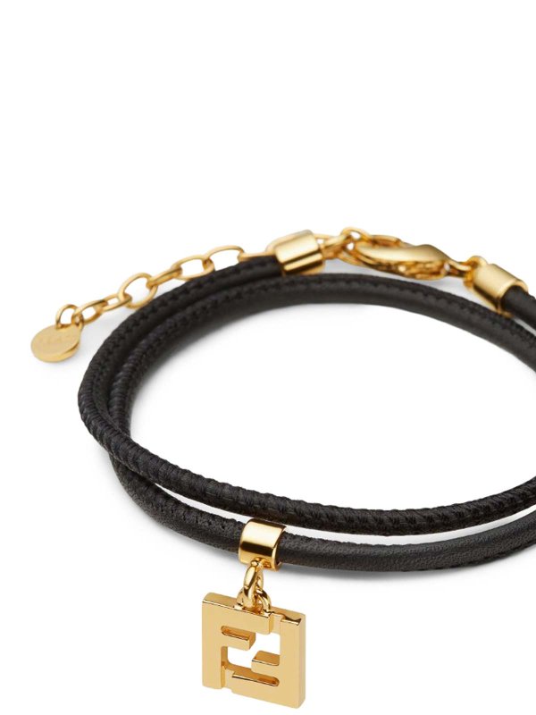 FENDI: Bracelets & Bangles online - Forever Leather Bracelet