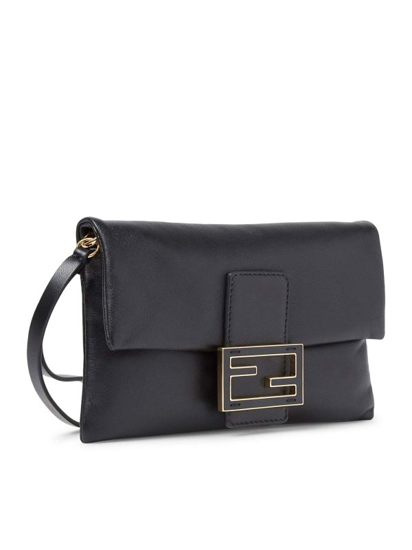 The Best Shops FENDI: totes bags - Nappa Leather Baguette Mom Pouch