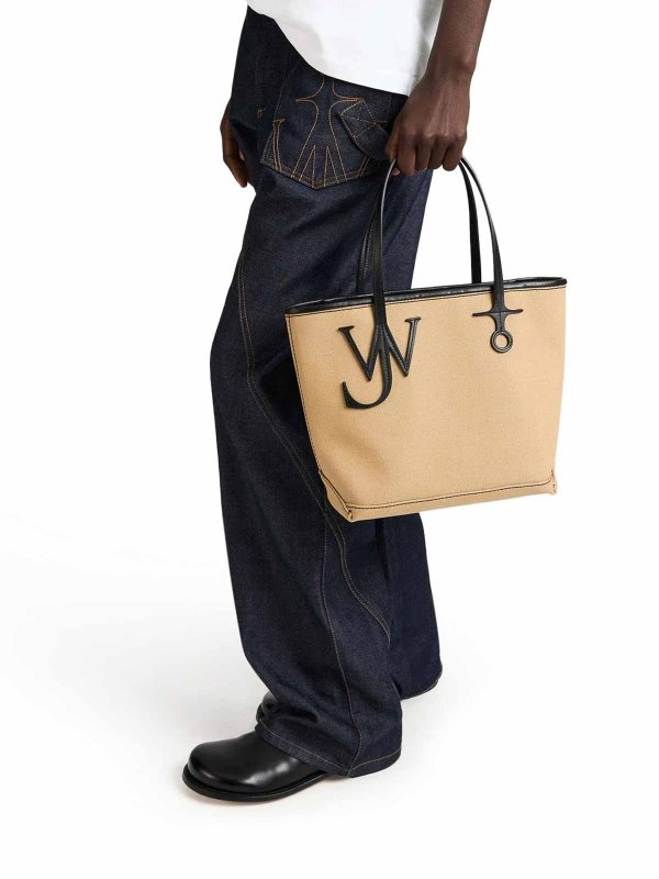 The Best Shops J.W. ANDERSON: トートバッグ - トートバッグ - ヌードカラー