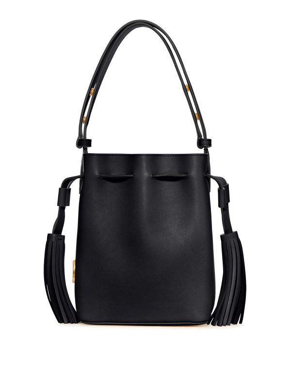 VALENTINO GARAVANI: Bucket bags - Small Leather Bucket Bag