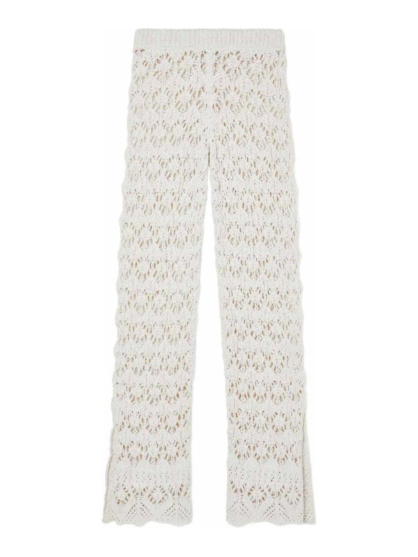 ALANUI: Casual Hosen - Casual Hose - Creme