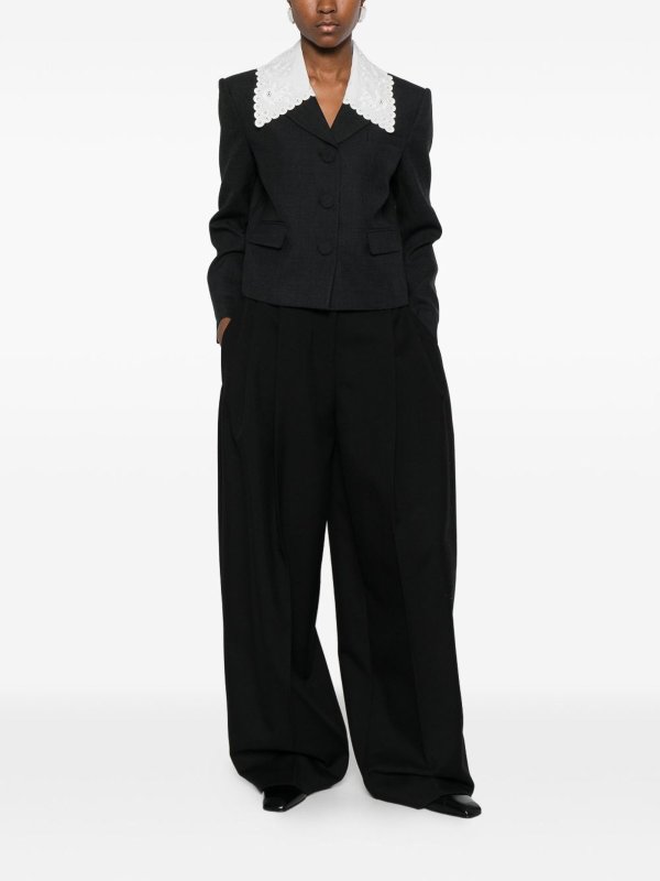 カジュアルジャケット - グレー shop online: Self Portrait