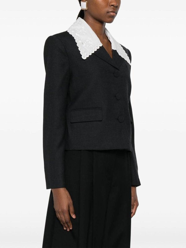 The Best Shops Self Portrait: カジュアルジャケット - グレー