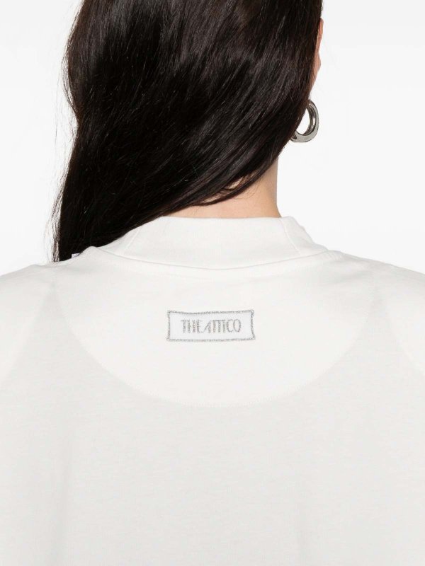 The Attico: short dresses online - Feathered Short Dress