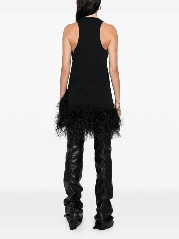 The Attico: ショートドレス online - ショートドレス - 黒