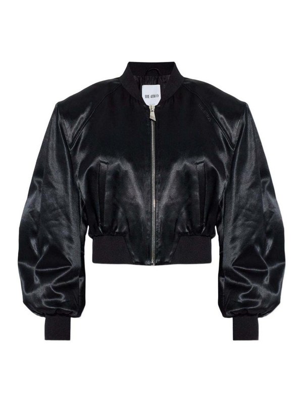 The Attico: ボンバージャケット - ボンバージャケット - 黒