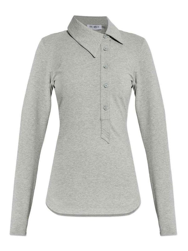 The Attico: polo - Polo in cotone