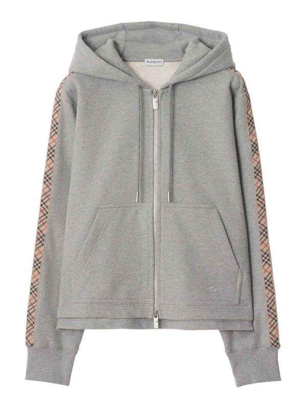 BURBERRY: Sweatshirts & Pulls - Sweat-Shirts - Gris