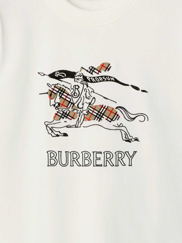 BURBERRY: Camisetas online - Camiseta - Blanco