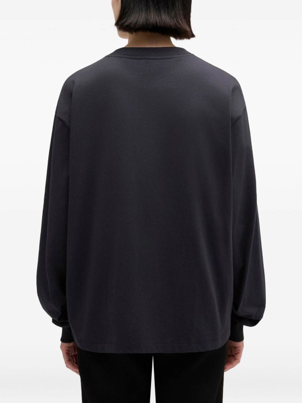 Puddle Organic Cotton Sweater shop online: GANNI