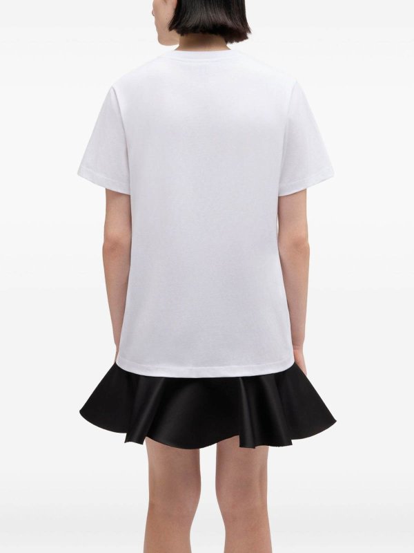 Boots Organic Cotton T-Shirt shop online: GANNI