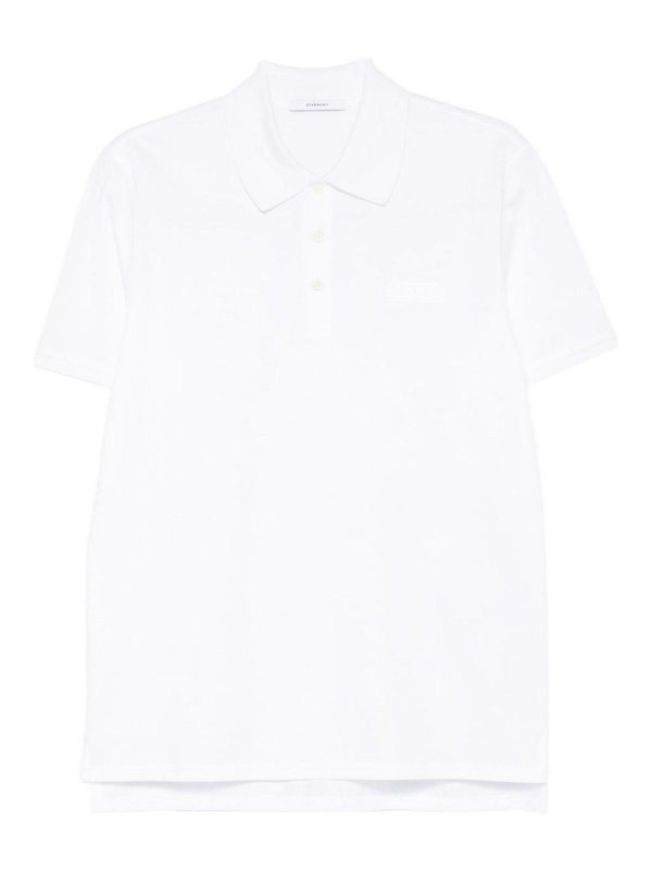 GIVENCHY: polo shirts - Cotton Polo Shirt