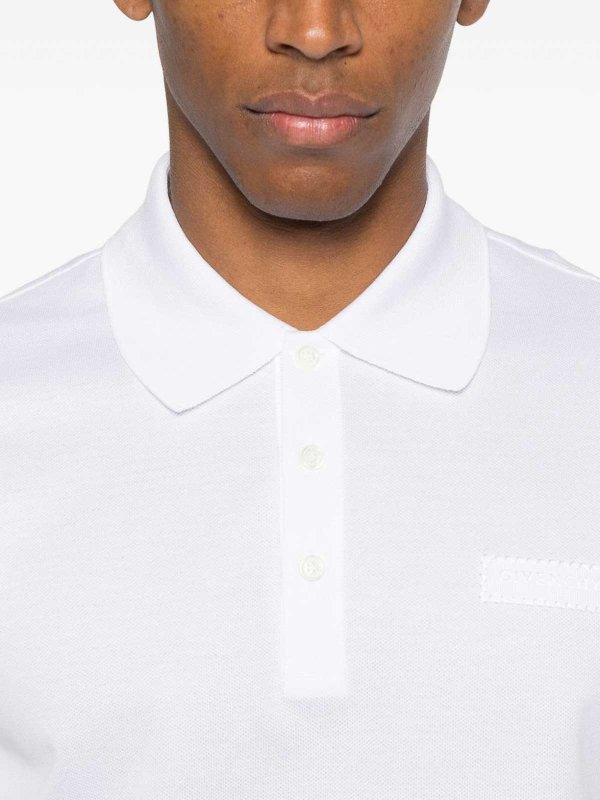 Cotton Polo Shirt shop online: GIVENCHY