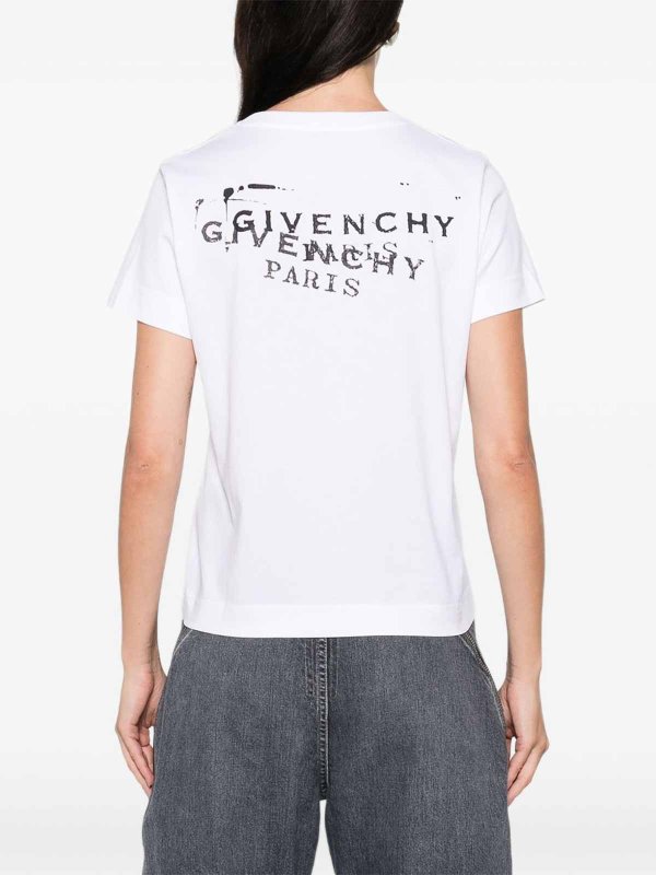Logo Cotton T-Shirt shop online: GIVENCHY