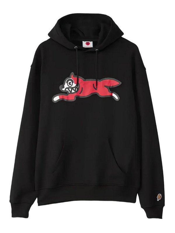 ICECREAM: Sweatshirts & Sweaters - Running Dog Cotton Hoodie