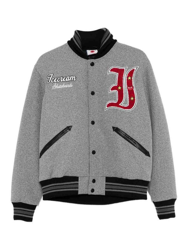 ICECREAM: Bomberjacken - Bomberjacke - Grau