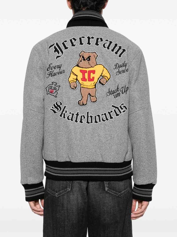 The Best Shops ICECREAM: Bomberjacken - Bomberjacke - Grau