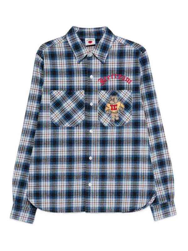ICECREAM: shirts - Checked Cotton Shirt