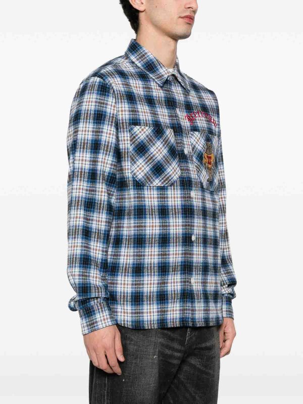 The Best Shops ICECREAM: shirts - Checked Cotton Shirt