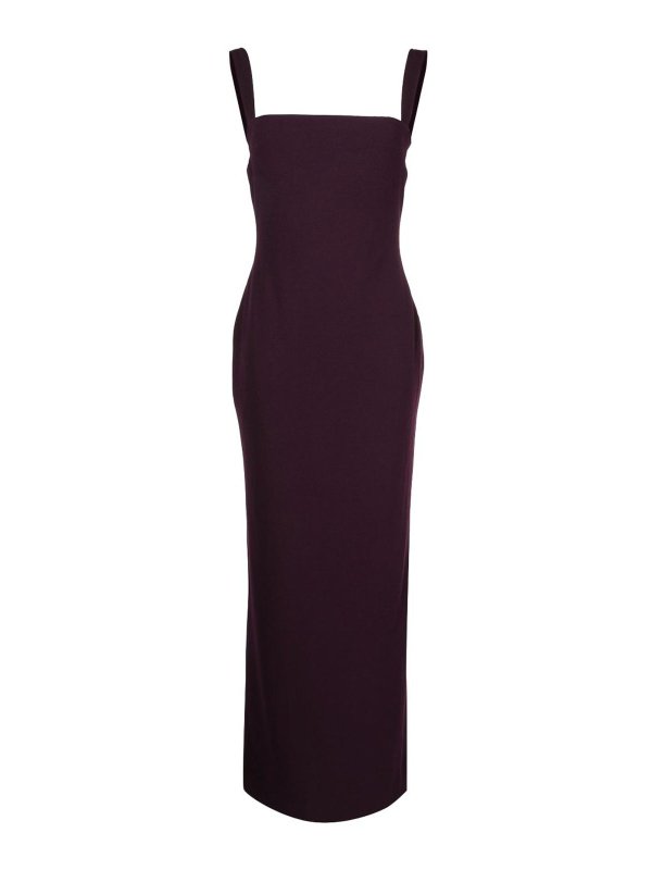 SOLACE LONDON: マキシドレス - マキシドレス - 紫