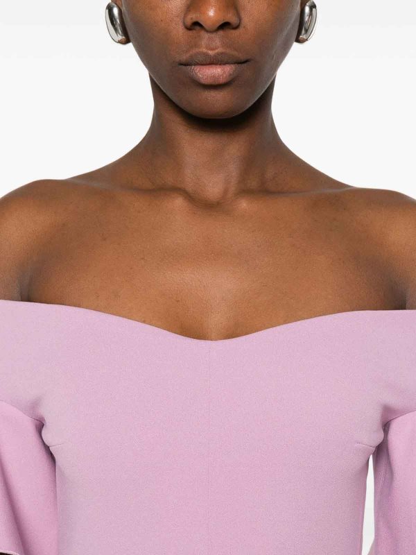 SOLACE LONDON buy online マキシドレス - ヌードカラー