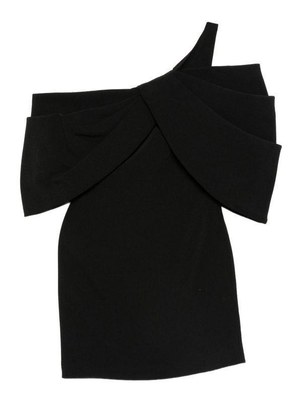 SOLACE LONDON: Robes courtes - Robe Courte - Noir