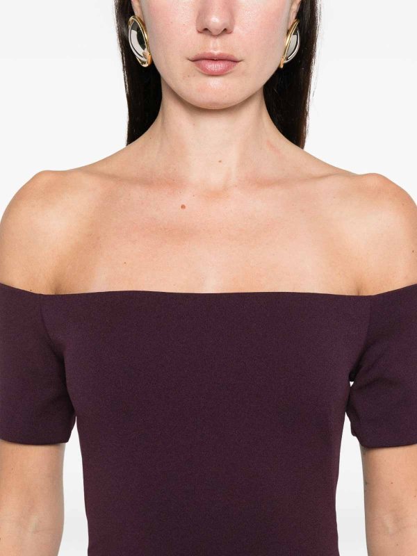 SOLACE LONDON: マキシドレス online - マキシドレス - 紫