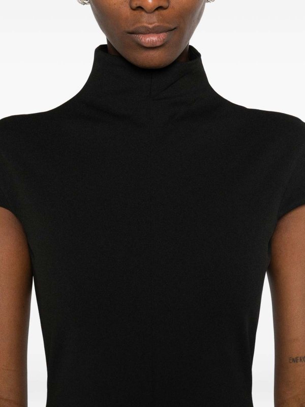 マキシドレス - 黒 shop online: SOLACE LONDON