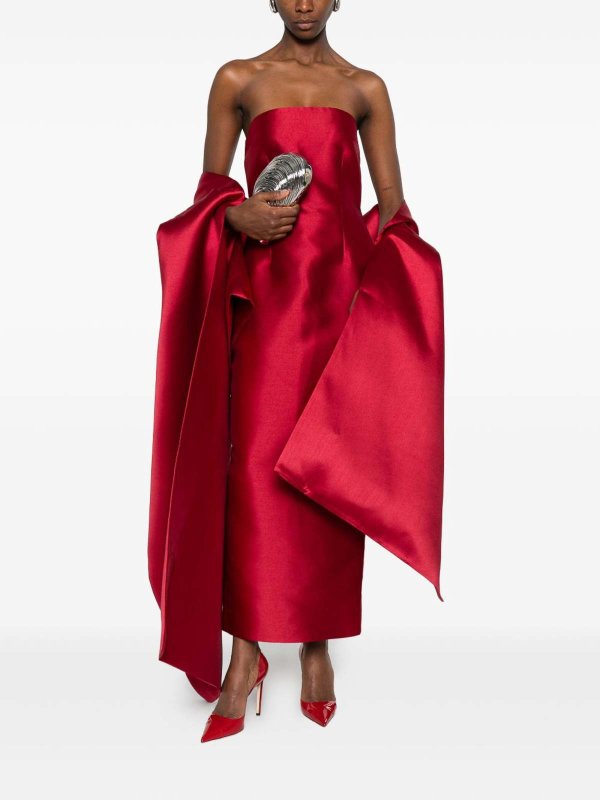 SOLACE LONDON buy online マキシドレス - 赤