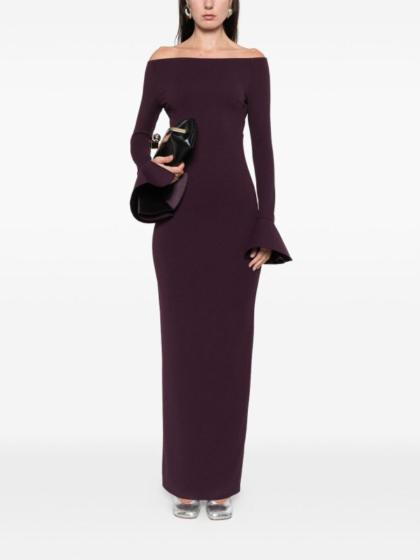 SOLACE LONDON: maxi dresses online - Anica Maxi Dress