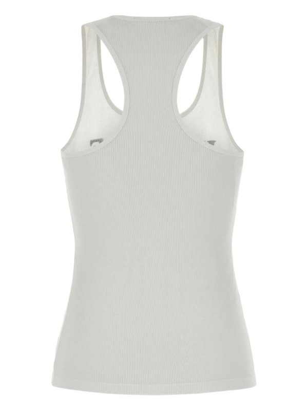 STELLA McCARTNEY: Tops & Tank tops online - Hardcore Slogan Cotton Tank Top