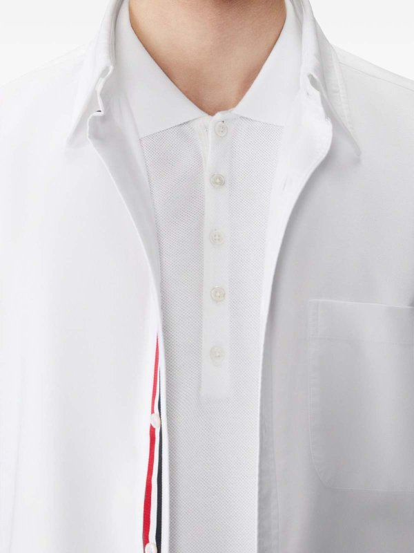THOM BROWNE: Polos online - Polo - Blanco