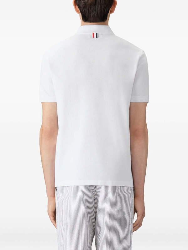 The Best Shops THOM BROWNE: Polos - Polo - Blanco