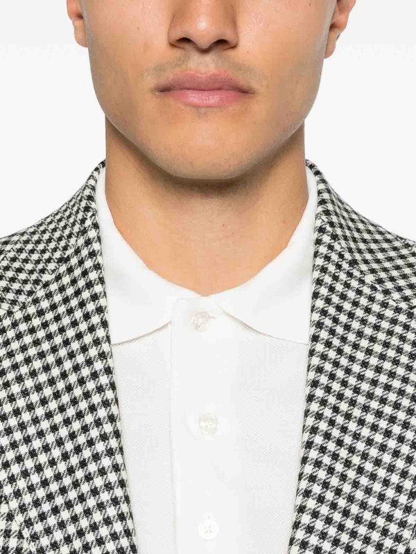 The Best Shops TOM FORD: polo shirts - Cotton Blend Polo Shirt