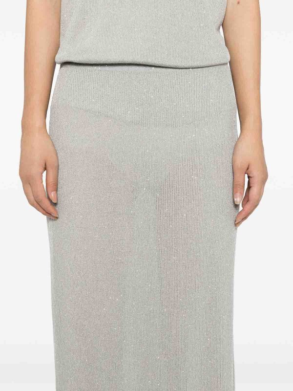 TOM FORD: Long skirts online - Sequined Long Skirt