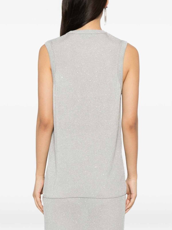 TOM FORD: Tops und Tank Tops online - Top - Silber