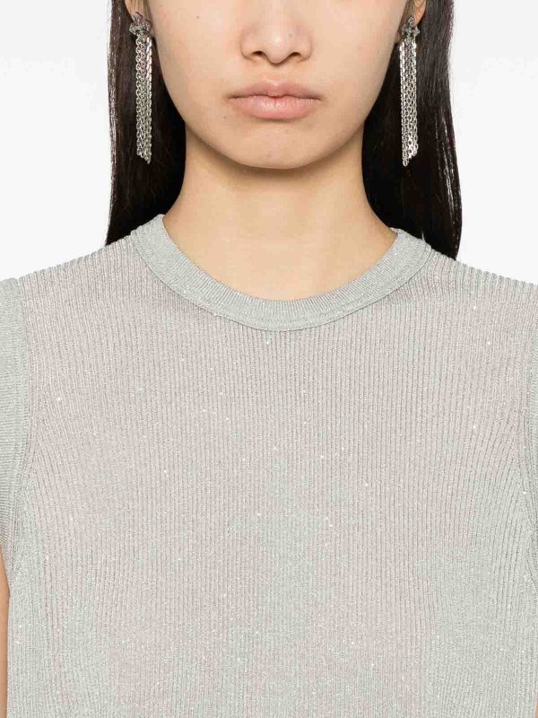 The Best Shops TOM FORD: Tops und Tank Tops - Top - Silber