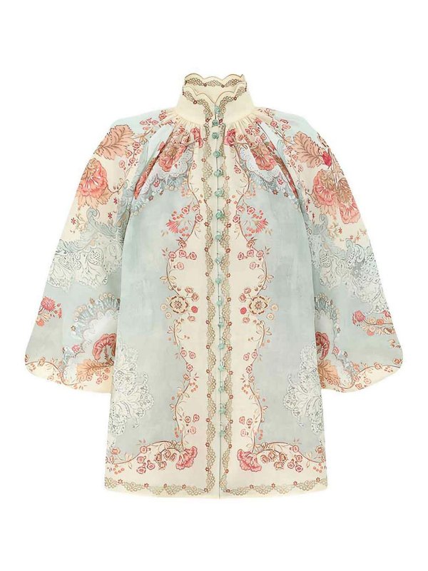ZIMMERMANN: Blouses - Blouse - Bleu
